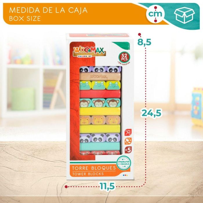 Juego de Construcción Woomax (6 Unidades) 1 Juego de Construcción Woomax (6 Unidades) 1