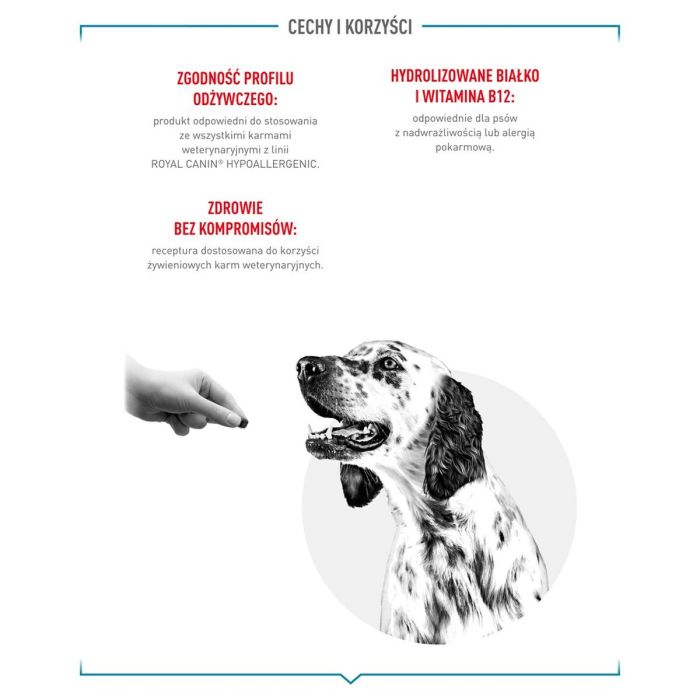 Snack para Perros Royal Canin Hypoallergenic Treats 230 g 3 Snack para Perros Royal Canin Hypoallergenic Treats 230 g 3