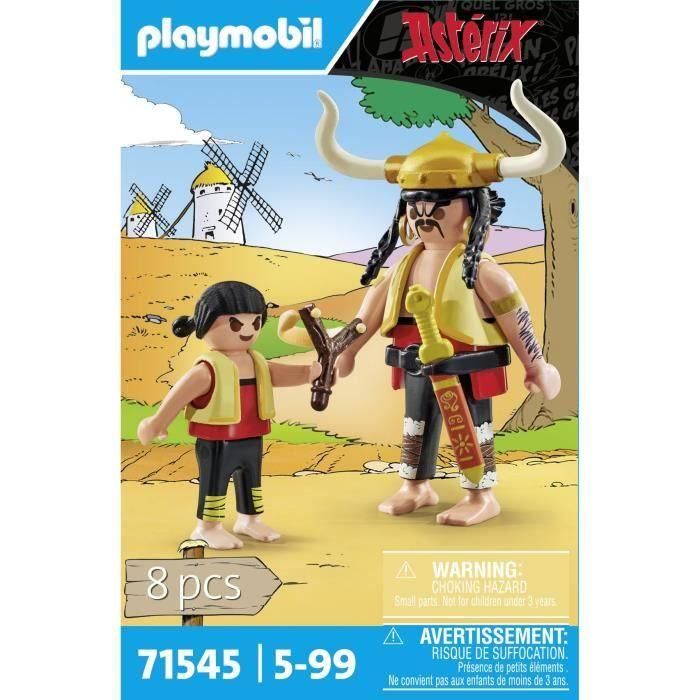 PLAYMOBIL 71545 Astérix: Soupalognon y Crutón y Pepe 2 PLAYMOBIL 71545 Astérix: Soupalognon y Crutón y Pepe 2