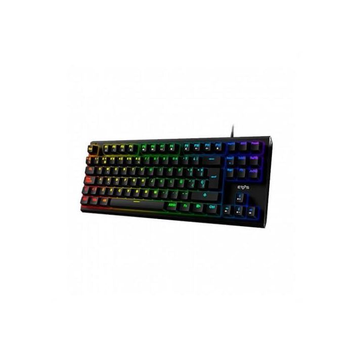 Energy Sistem Esg K6 Teclado Mecánico TKL USB Retroiluminación Rainbow QWERTY Español Pulsadores Azules para Gaming y Escritura PC PS4 Xbox 1 Energy Sistem Esg K6 Teclado Mecánico TKL USB Retroiluminación Rainbow QWERTY Español Pulsadores Azules para Gaming y Escritura PC PS4 Xbox 1