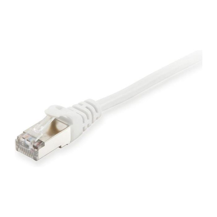 EQUIP 606003 Cable de Red Cat6A S/FTP Doble RJ45 1.00m Blanco LSZH 1