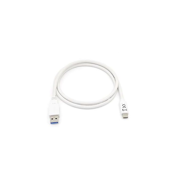 EQUIP Cable USB C a USB A EQ128363, USB 3.2 Gen 1 (5 Gbps) 1 m, Blanco