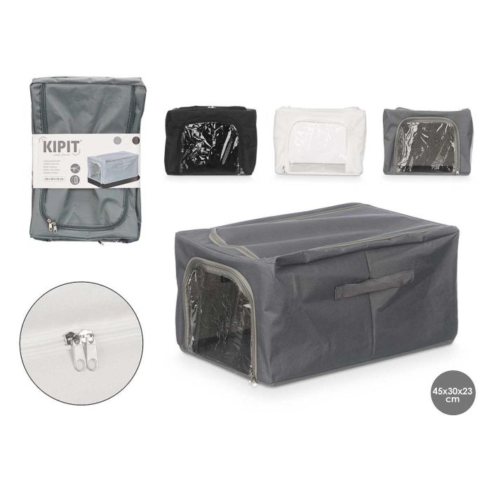 Caja Organizadora con Cremallera Kipit 45x30x23 cm - Varios Colores (12 Unidades) Caja Organizadora con Cremallera Kipit 45x30x23 cm - Varios Colores (12 Unidades)