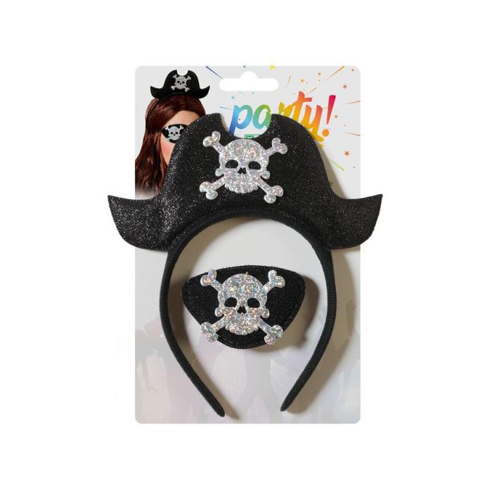 Set Pirata Negro 2 Piezas 1 Set Pirata Negro 2 Piezas 1