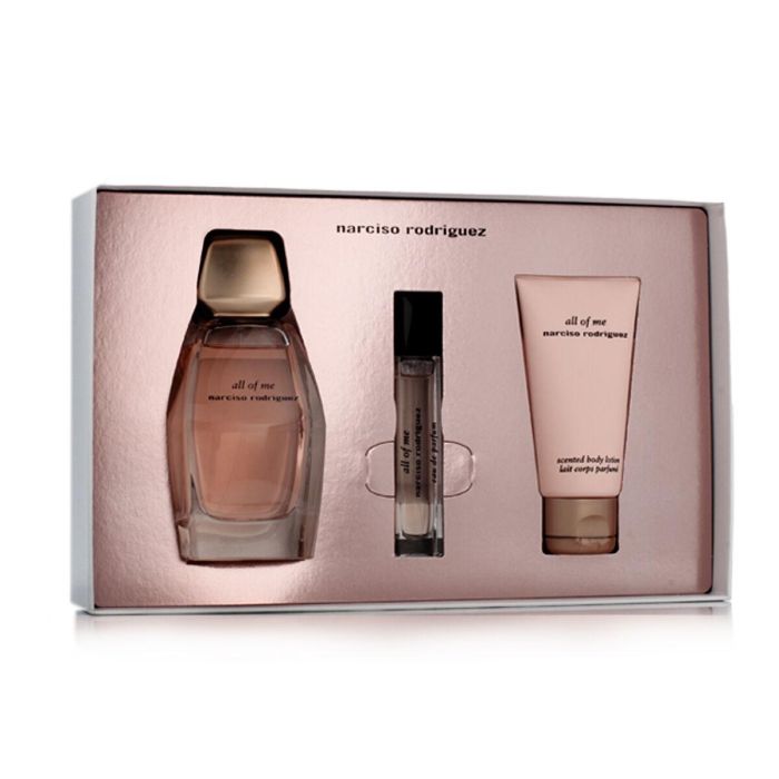 Narciso Rodriguez All of Me Estuche de Regalo para Mujer Eau de Parfum 90ml, Loción Corporal 50ml, EDP 10ml Floral Vegano 1