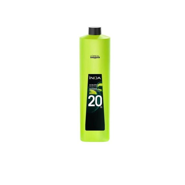 L'Oreal INOA Oxidante 20 Vol 1L - Para coloración sin amoniaco, 16 aplicaciones