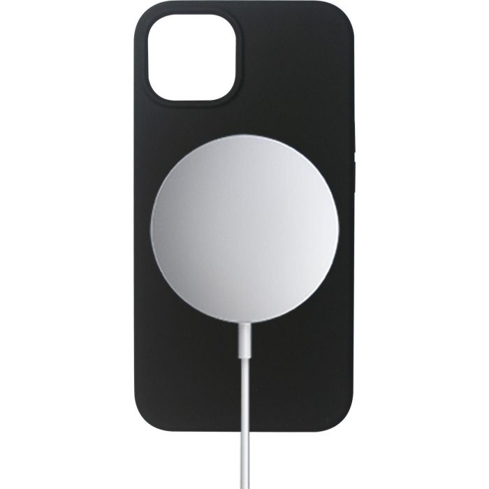 eSTUFF INFINITE ROME Funda Magnética para iPhone 13 - Negra - Silicona con 81% Material Reciclado 10