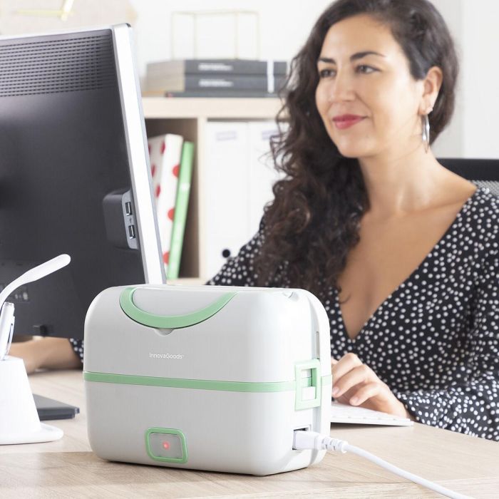 Fiambrera Eléctrica de Vapor 3 en 1 con Recetas Beneam InnovaGoods 13 Fiambrera Eléctrica de Vapor 3 en 1 con Recetas Beneam InnovaGoods 13