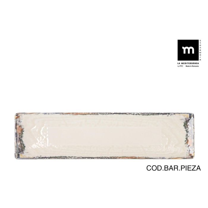 Fuente rectangular Albus Elite Brillo 30x8 cm - Inde (24 Unidades) Fuente rectangular Albus Elite Brillo 30x8 cm - Inde (24 Unidades)