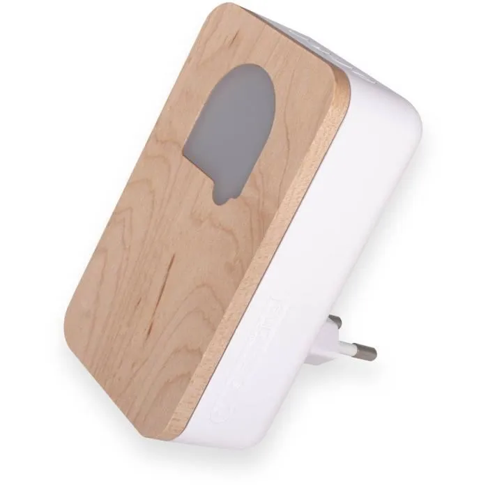 Scs Sentinel CSF0104 Timbre SONE Madera Inalámbrico sin Batería Alcance 150m 25 Melodías IP65 1