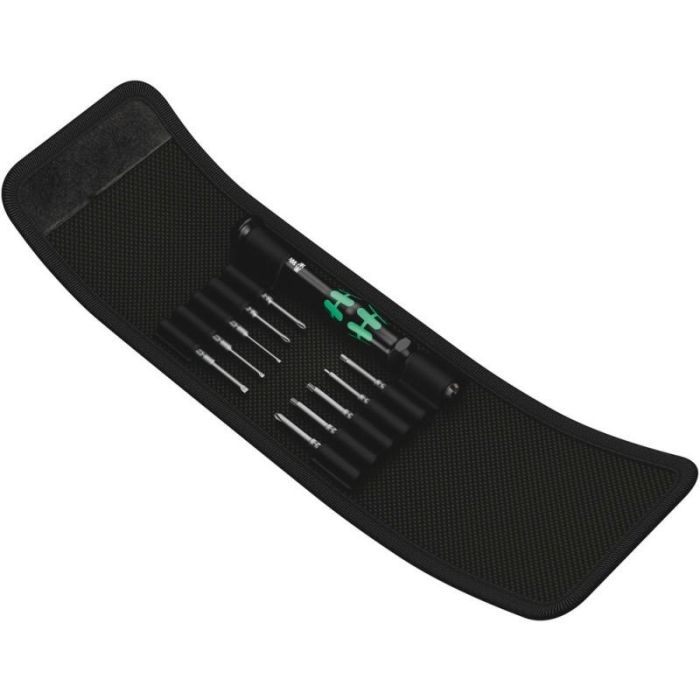 Wera Kraftform Kompakt Micro 11 Universal 1 Destornillador de Precisión Set de 11 Piezas con Estuche