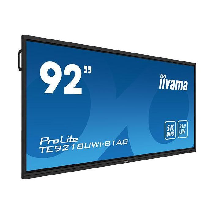 iiyama 92" 5K UHD Táctil Interactivo Android 13 iiWare11, 50 Puntos IR+, Anti-reflejos, Altavoces y Micrófono 0 iiyama 92" 5K UHD Táctil Interactivo Android 13 iiWare11, 50 Puntos IR+, Anti-reflejos, Altavoces y Micrófono 0