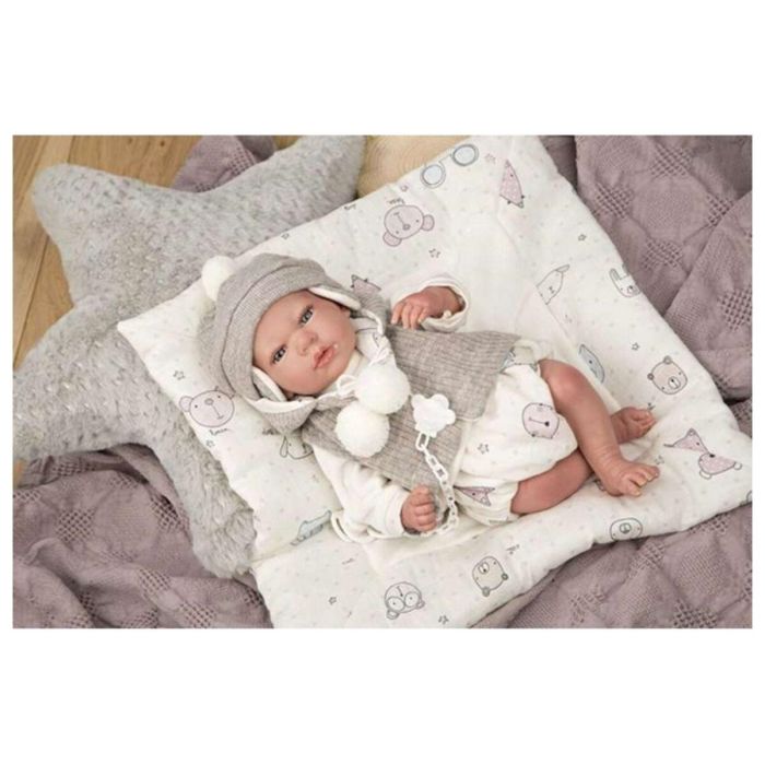 Muñeca reborn arias 40 cm vega con manta 1 Muñeca reborn arias 40 cm vega con manta 1