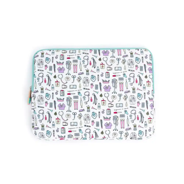 Wondee - Funda para Portátil hasta 16 Pulgadas, Diseño Temático Enfermera en Apuros, Acolchada y Ligera (226g), Universal para Diversas Marcas 0 Wondee - Funda para Portátil hasta 16 Pulgadas, Diseño Temático Enfermera en Apuros, Acolchada y Ligera (226g), Universal para Diversas Marcas 0