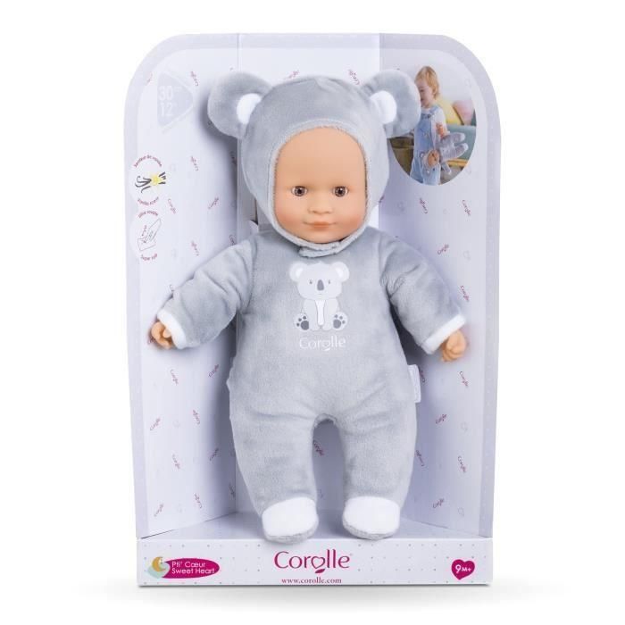 Corolle COR4062013100616 Muñeca Pti' Coeur Koala de la colección Mon Doudou, 30 cm, para bebés desde 9 meses 3 Corolle COR4062013100616 Muñeca Pti' Coeur Koala de la colección Mon Doudou, 30 cm, para bebés desde 9 meses 3