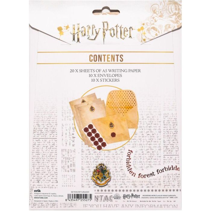 Set escritura Harry Potter 1