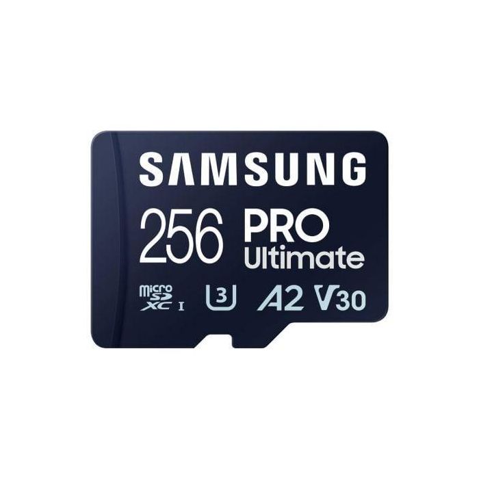 Tarjeta de Memoria Samsung Pro Ultimate 256GB microSD XC con Adaptador/ Clase 10/ 200MBs