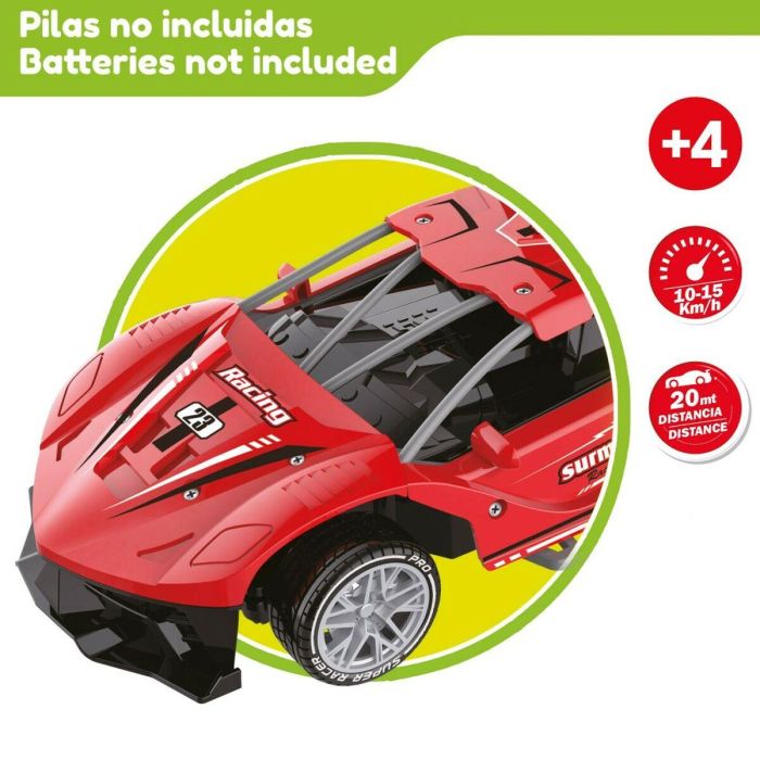 Coche Radio Control Speed & Go 22 x 7 x 11 cm 1:16 Rojo 6 Unidades 2 Coche Radio Control Speed & Go 22 x 7 x 11 cm 1:16 Rojo 6 Unidades 2
