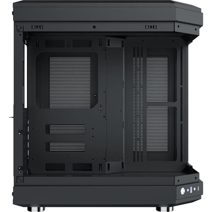 Caja PC Cube sin fuente de alimentación - XIGMATEK CUBI (Negro) - E-ATX/ATX/Micro ATX - 6x120mm A-RGB - USB-C/3.0 - Vidrio templado 2