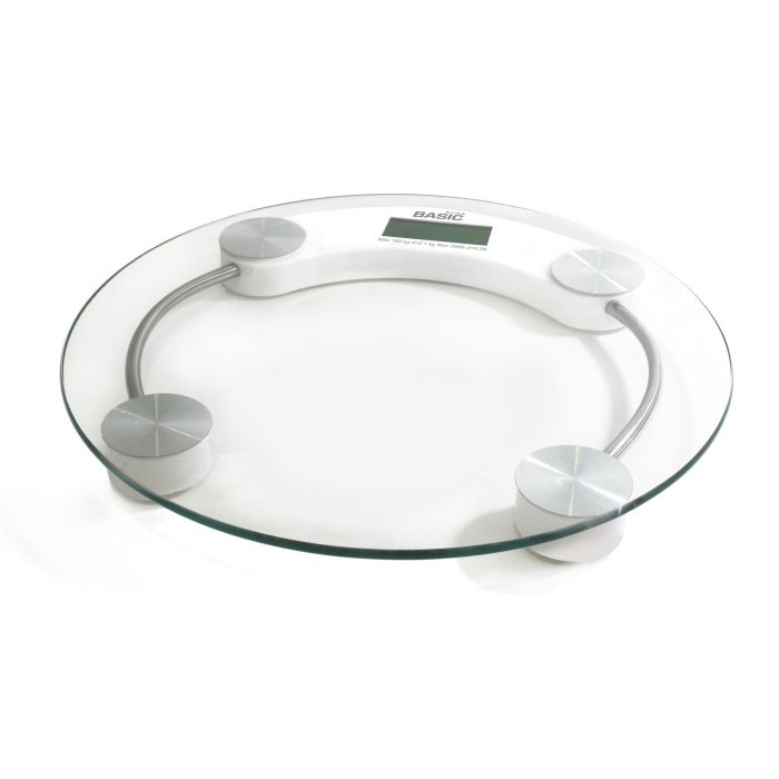 Basic Home Báscula Baño Digital 150 kg Roja (6 Unidades) 5