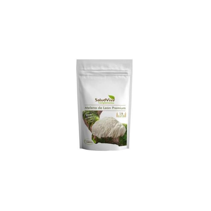 SALUD VIVA Melena de León en polvo 100g Eco, complemento alimenticio Hericium erinaceus