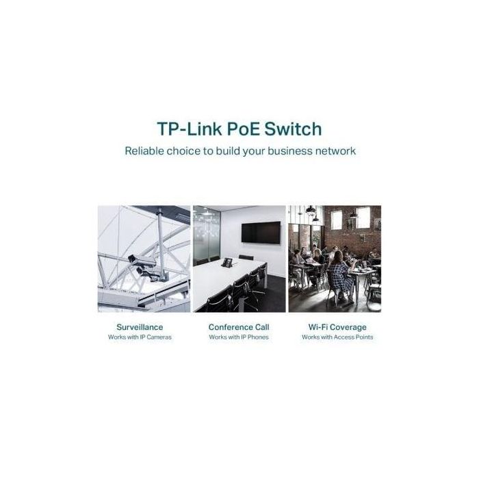 Switch Tp - Link Tl - Sg1428Pe 28 Puertos 4