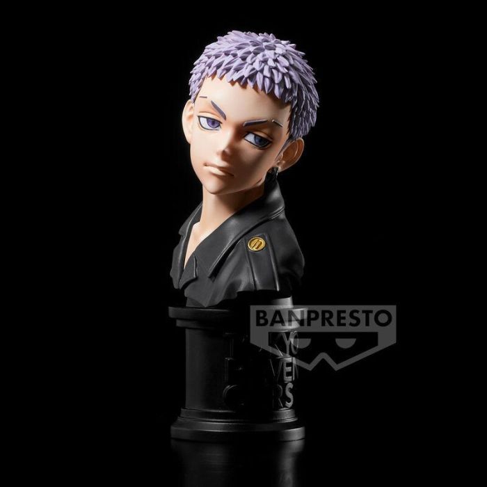 Banpresto Figura Tokyo Revengers Faceculptures Takashi Mitsuya (Ver.A) - Basada en la licencia Tokyo Revengers 2
