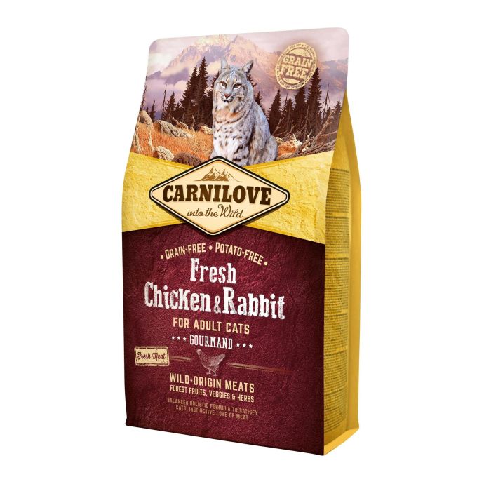 Carnilove Feline Adult Fresh Pollo Conejo 2 kg