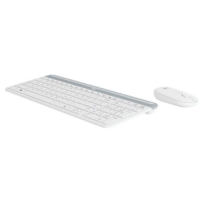 Teclado y Ratón Logitech MK470 Blanco Francés AZERTY 4 Teclado y Ratón Logitech MK470 Blanco Francés AZERTY 4