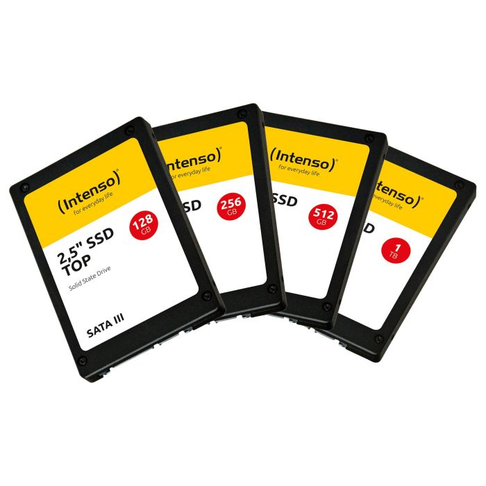 Intenso 1TB 2.5" SSD SATA III 550 MB/s Lectura 500 MB/s Escritura 1