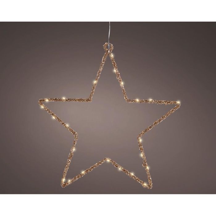 Estrella luz led decorativa interior 38 x 38 cm 0 Estrella luz led decorativa interior 38 x 38 cm 0