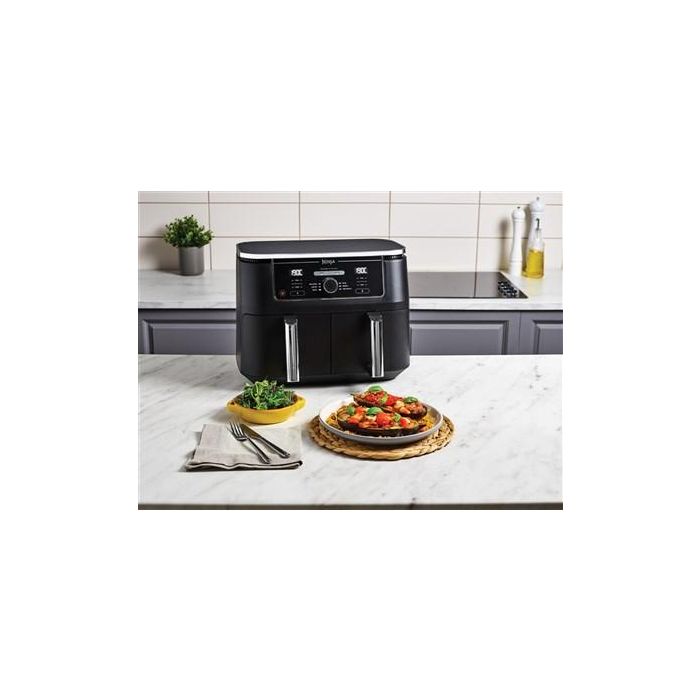Ninja AF400EU Freidora de aire caliente Doble 9,5 L Ninja Foodi MAX 18
