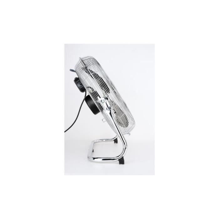 Ventilador de suelo industrial - Ventilador de circulación de aire - OCEANIC - 120 W - 3 velocidades - Ø 45 cm - Cromo 5 Ventilador de suelo industrial - Ventilador de circulación de aire - OCEANIC - 120 W - 3 velocidades - Ø 45 cm - Cromo 5