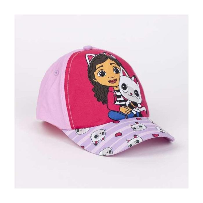 Cerdá Set Gorra Infantil y Gafas de Sol Casa de Gabby para Niños y Niñas. Diámetro Gorra 53cm. Color Rosa. Ideal para Verano. Edad 2 a 8 Años. 4