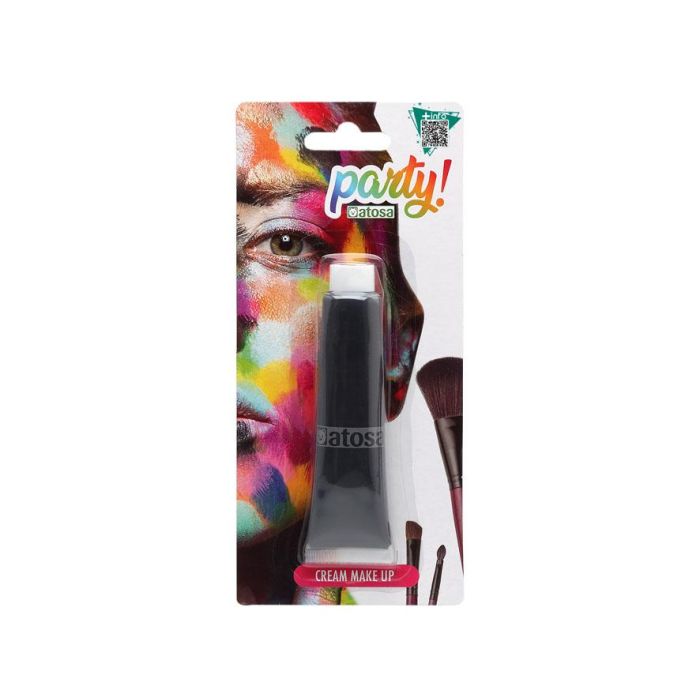 Maquillaje Crema Pintura Facial Color Negro Maquillaje Crema Pintura Facial Color Negro
