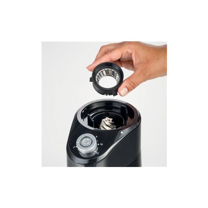 Ariete Molinillo Eléctrico de Café Profesional 3023 - Ajuste de Molido 14 Tamaños, Capacidad 200gr, 2-12 Tazas, Profesional 3