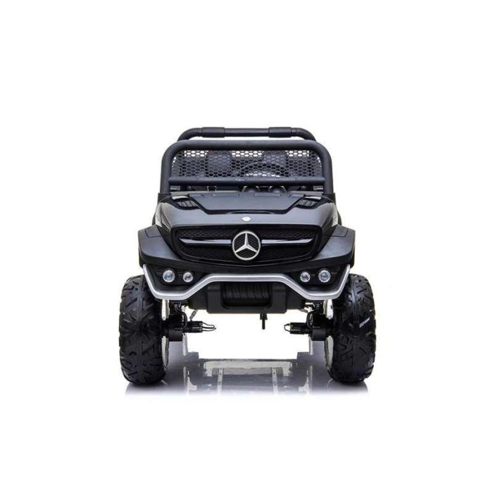 Mercedes Unimog Black Coche Eléctrico Batería 12V 128x86x84cm para Niños