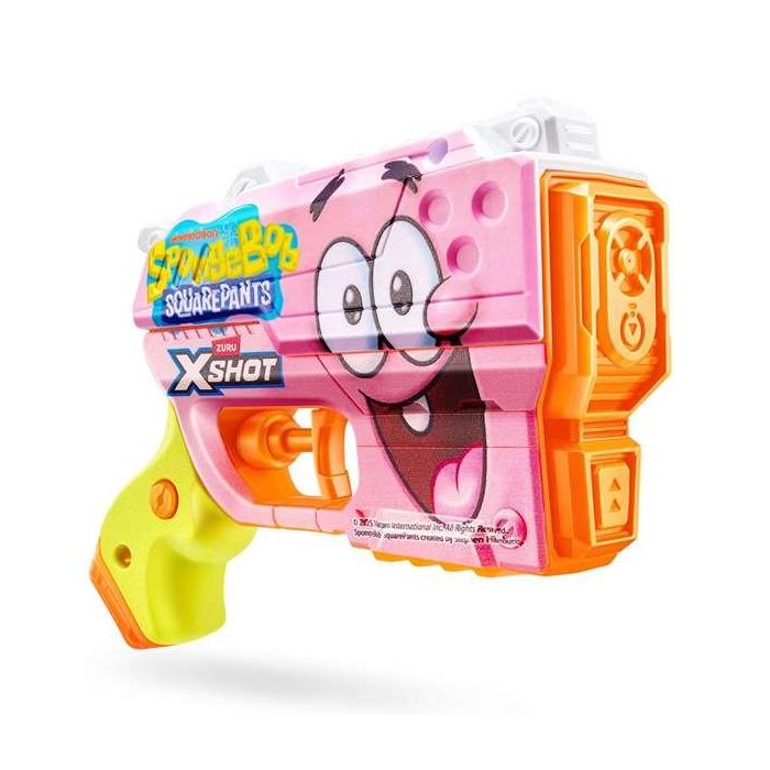 Zuru Pistola de agua X-Shot Bob Esponja 10x14.8x4.5cm