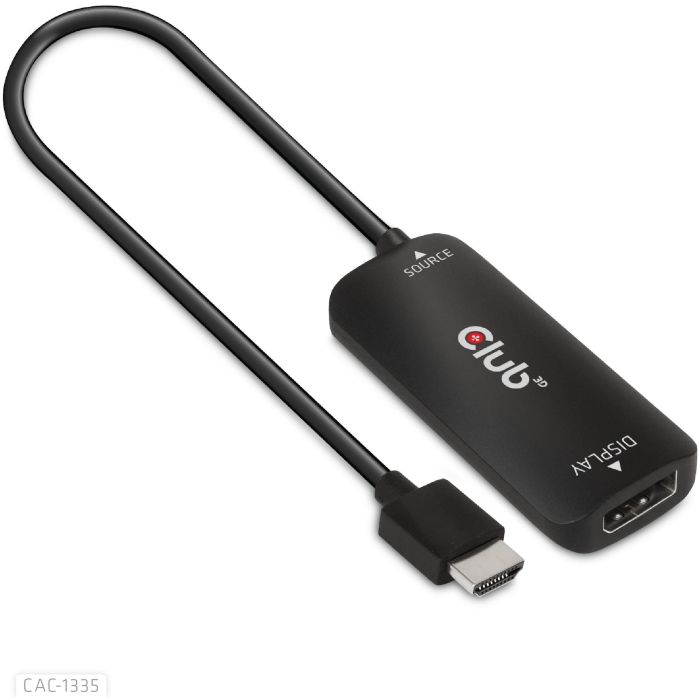 Club3D Adaptador HDMI + MicroUSB a DisplayPort Activo 4K120Hz 23 Club3D Adaptador HDMI + MicroUSB a DisplayPort Activo 4K120Hz 23