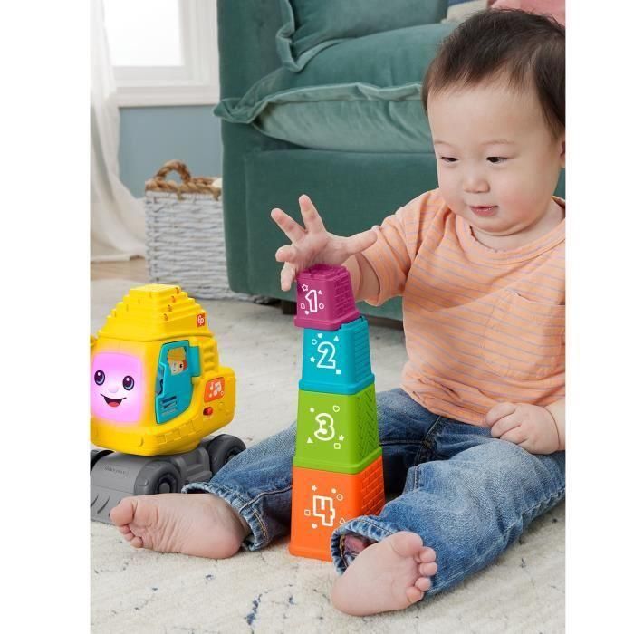Excavadora de Cuenta de Pilas E3 - Fisher-Price - Hxf48 2 Excavadora de Cuenta de Pilas E3 - Fisher-Price - Hxf48 2