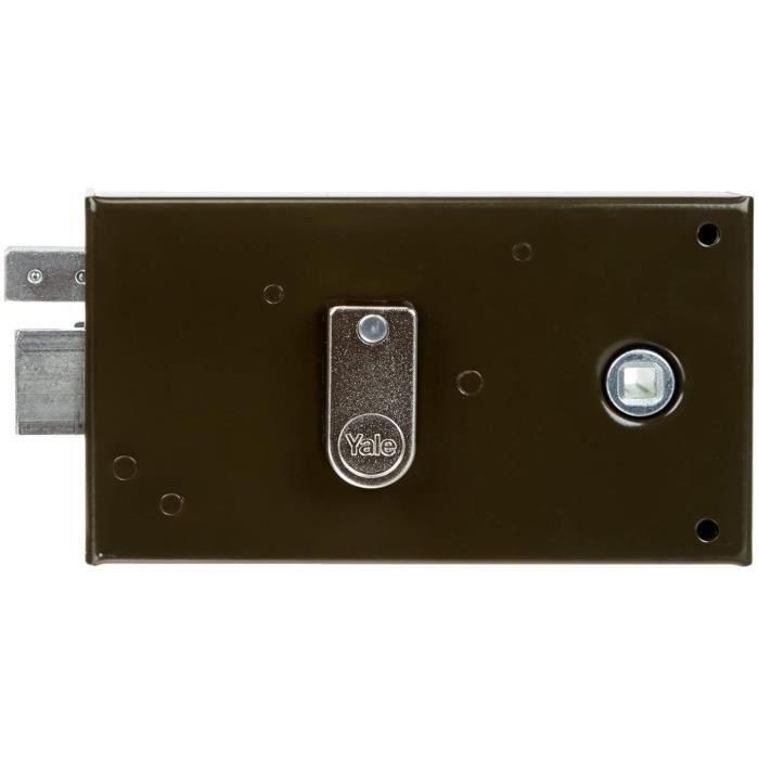 Cerradura Yale 19,5 x 7 x 14 cm Caqui Acero Puertas 1 Cerradura Yale 19,5 x 7 x 14 cm Caqui Acero Puertas 1