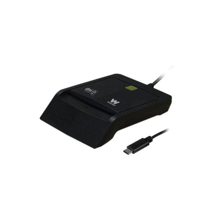 Lector de DNI y Tarjetas Woxter PE26-200/ Negro/ USB 2.0 Lector de DNI y Tarjetas Woxter PE26-200/ Negro/ USB 2.0