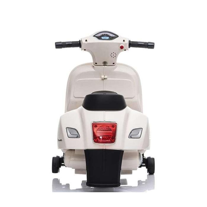 Ociotrends Moto mini Vespa blanca 6V 1 motor 5