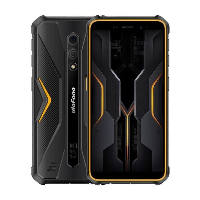 Ulefone X12 Pro Smartphone 4G, 4GB RAM, 64GB Almacenamiento, Dual SIM, NFC, Color Naranja
