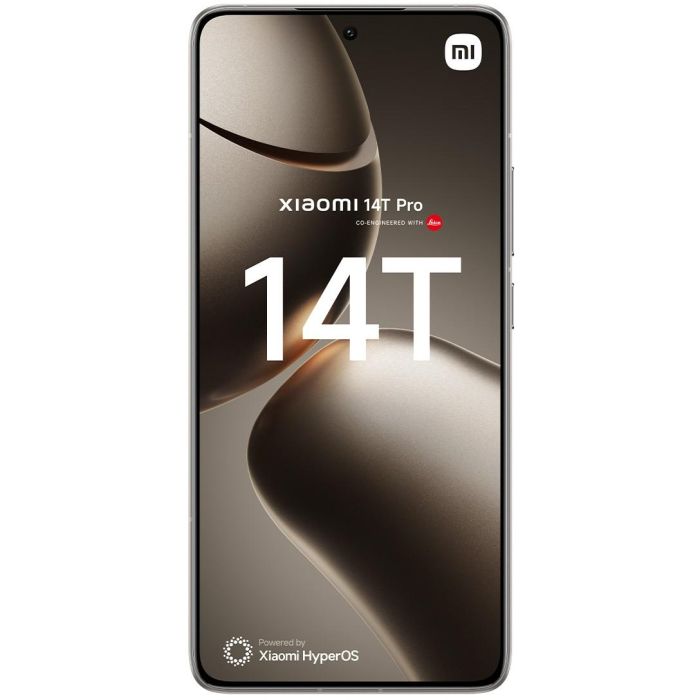 Xiaomi MZB0HHFEU Smartphone 14T Pro 12GB RAM 512GB, Pantalla 6.67" 144Hz 1.5K AMOLED, Cámara Leica 50MP, 5G, Gris Titanio 0 Xiaomi MZB0HHFEU Smartphone 14T Pro 12GB RAM 512GB, Pantalla 6.67" 144Hz 1.5K AMOLED, Cámara Leica 50MP, 5G, Gris Titanio 0
