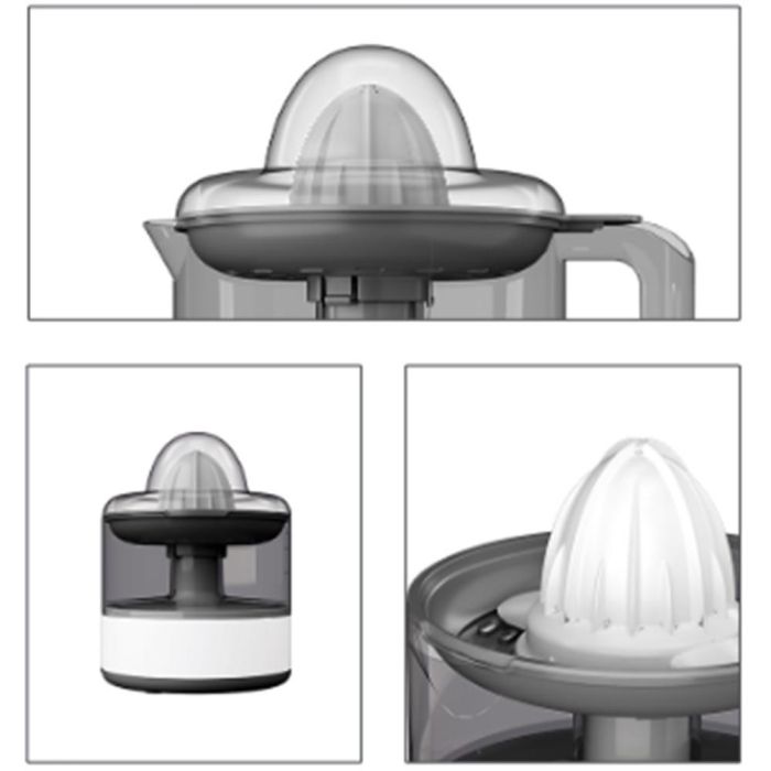 Aiwa Exprimidor Mikan AJC-4000, Exprimidor de Cítricos Eléctrico 30 W, 0.5 L de Capacidad, Blanco 1