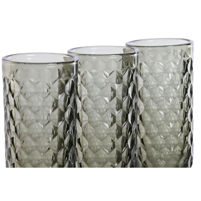 DKD Home Decor Copa Basicos Gris Cristal 7 x 20 x 7 cm Set de 6 piezas 150ml 1 DKD Home Decor Copa Basicos Gris Cristal 7 x 20 x 7 cm Set de 6 piezas 150ml 1