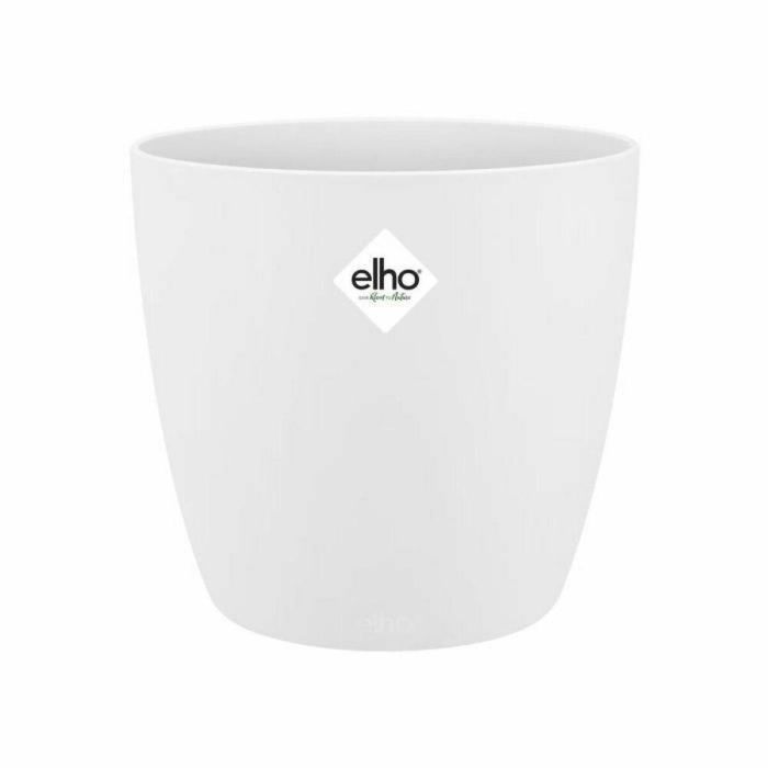 Elho Maceta Brussels Rond 30 Blanco Interior Ø 29,5 x H 27,1 cm