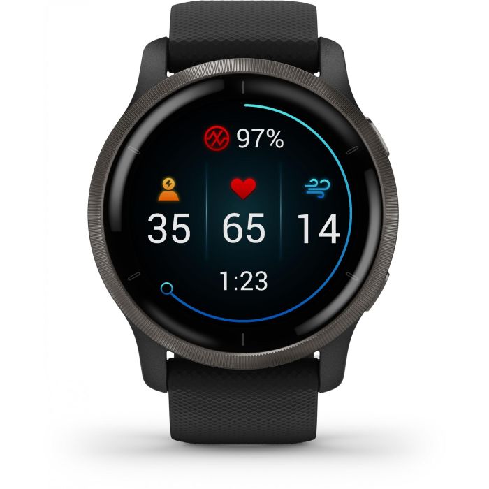 Garmin Venu 2 Smartwatch GPS 45mm, Reloj Inteligente Fitness con Música, Pagos y Monitor de Salud, Color Negro 15 Garmin Venu 2 Smartwatch GPS 45mm, Reloj Inteligente Fitness con Música, Pagos y Monitor de Salud, Color Negro 15