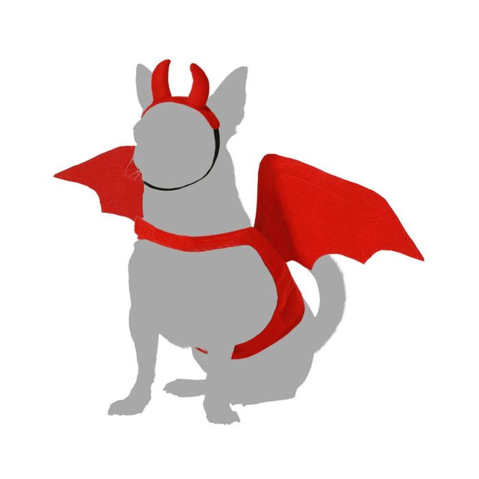 Disfraz para Perro Demonio Talla M 1